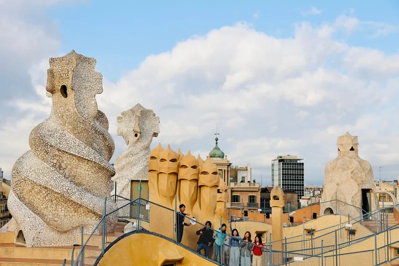 Visite des 3 maisons de Gaudí : Vicens, Milà et Batlló