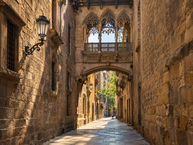 Visite à pied de la vieille ville, des Ramblas et des maisons de Gaudí